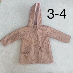 Zara Kids fleeced Raincoat 3-4